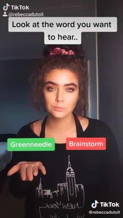 Give it some time and you can control it by looking at the word