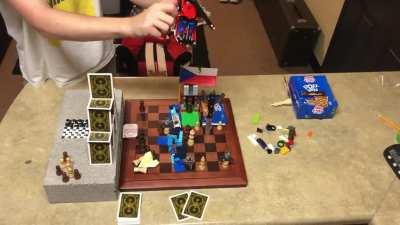 Top comment picks the next move, legal or not. Day 40: pawn = rescued