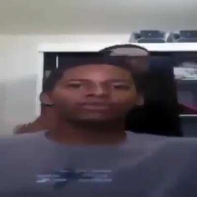 Old siblings joking with their younger ones..