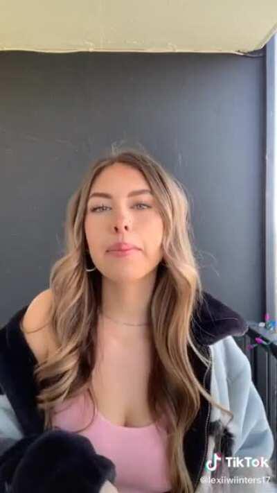 Love the face, love the smile, and absolutely love those melons!