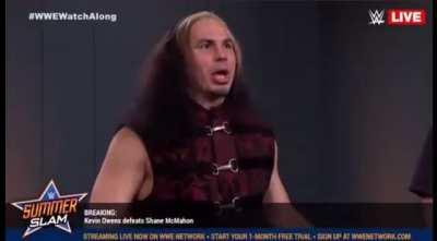 Adam Cole doesn’t know how to react to Broken Matt Hardy