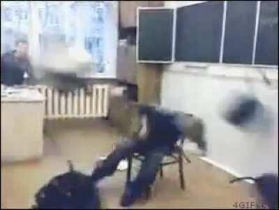 Boy Summons Backpacks; Backpacks Win