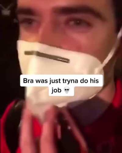 dude started tearing up 😭