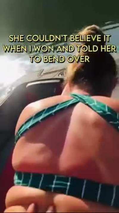 Mom Lost Bet while Fishing