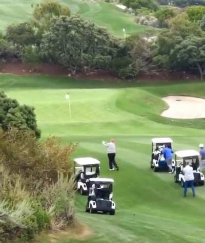 One would assume that Trump would be good at playing golf, given then amount he has played on the taxpayer's dime [2023]