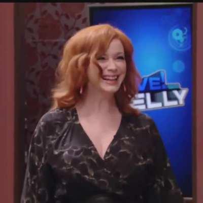 I could watch Christina Hendricks walk all day