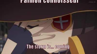 *Chuckles* I'm in danger.