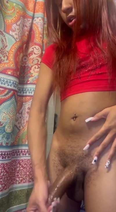 Just turned 19 and been rocking this huge cock for many years 