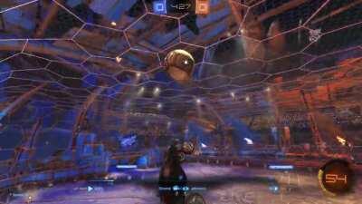 My first flip reset in an online match and it do be kinda nice