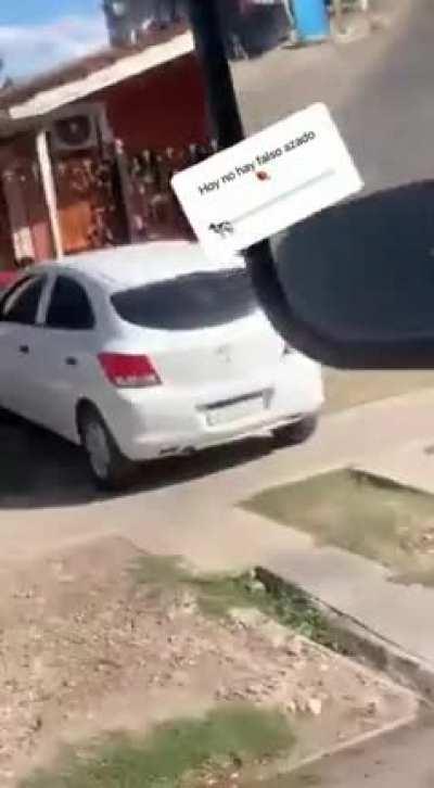 Robo piraña de ganado vacuno en plena zona urbana