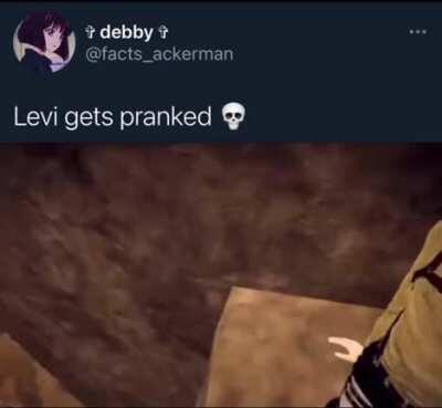 Moment before disaster...