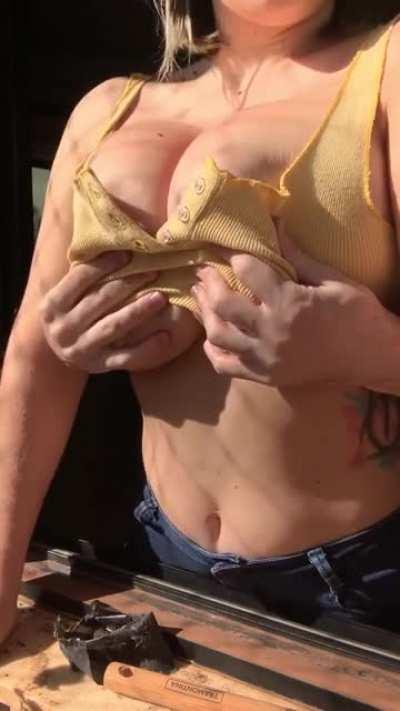 He couldn't resist hahaha