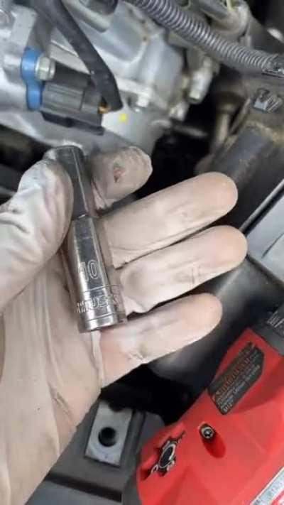 Tip for those who have to deal with wire retainers. (Shoutout to who can name the motor)