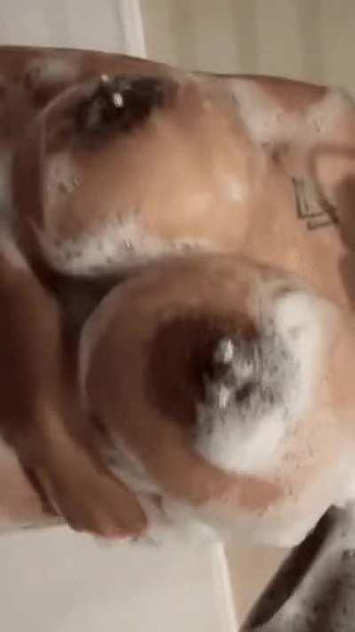 I'm wondering who'd shower me