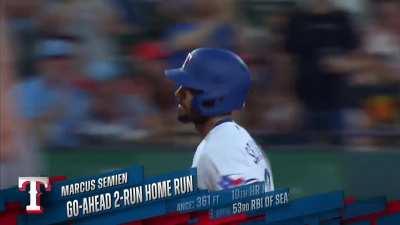 [Highlight] [Highlight] Marcus Semien and Corey Seager go back-to-back for the first time this year!