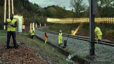 Train spotting in Belgium