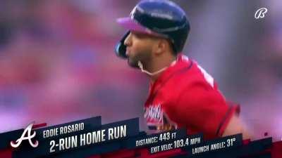 [Highlight] [Highlight] Eddie Rosario remembers the Rockies are in the NL West and hits a 2-run homer.