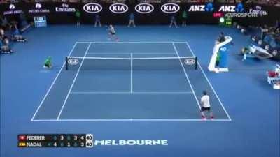 there's always a certain point that wins you the tournament..That was it for Federer's AO 17