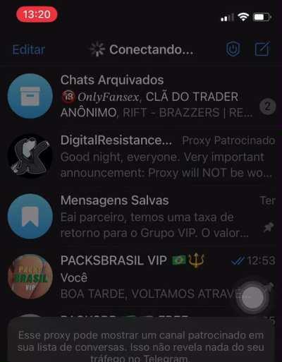 Como voltar a usar o T3L3GR4M normalmente : 