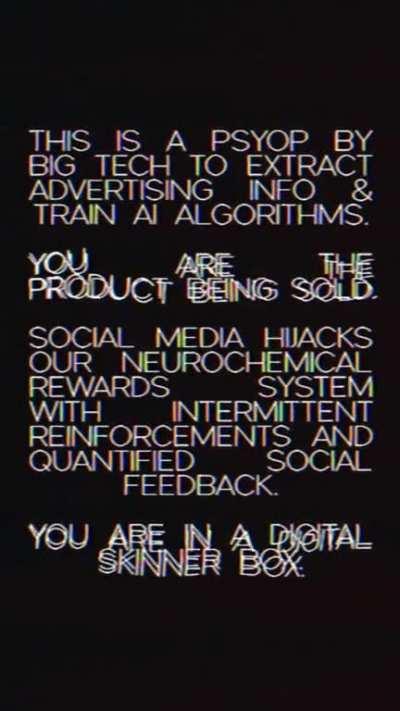 Why does the NSA track my every movement and force me to talk to a therapist once a week
