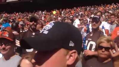 Old but gold: football fan being an absolute troll