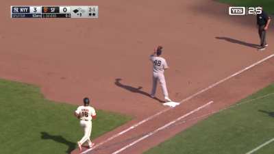 David Bednar gets Raffy Devers to ground out as he collects his first save of the season!