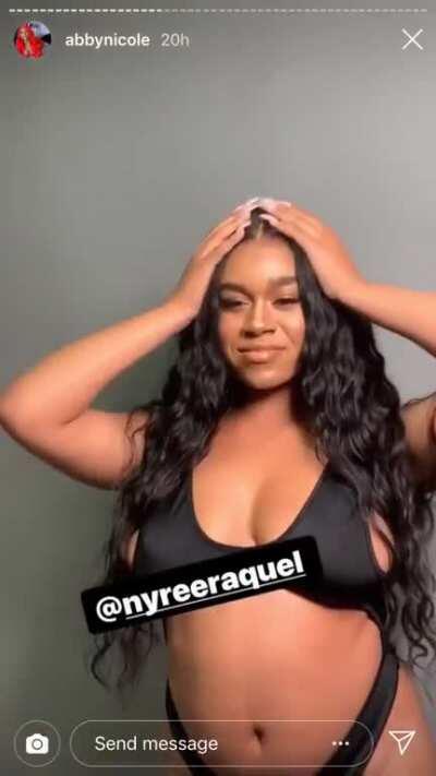 Rare clip of Nyree Raquel