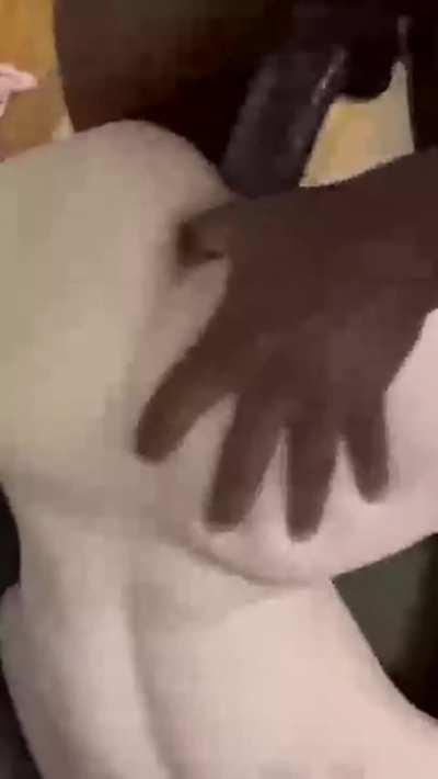 My brain melted when I first tried a bbc. I'm 19 and I've never came and squirted soo hard before. Now, I invite my cucks over and let them jerk off to this - it adds an extra spice :)