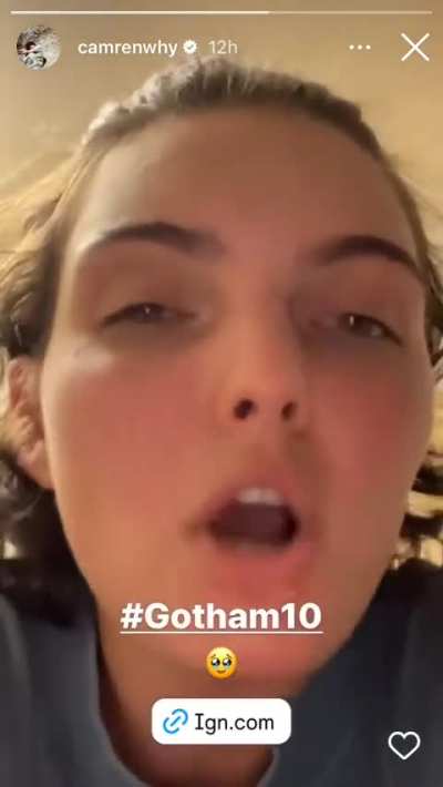 Camren talking about a interview she did for IGN for the 10th anniversary of Gotham.