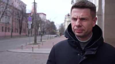 The mood in Ukraine…. Russia’s foreign minister Lavrov this week said negotiations can begin once Russia “restores democratic order” in Ukraine. As Russian troops neared Kyiv, MP Oleksiy Goncharenko speaks... He had a pretty clear one word answer… “F*** y