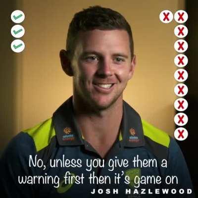 Are mankads okay feat Australians.