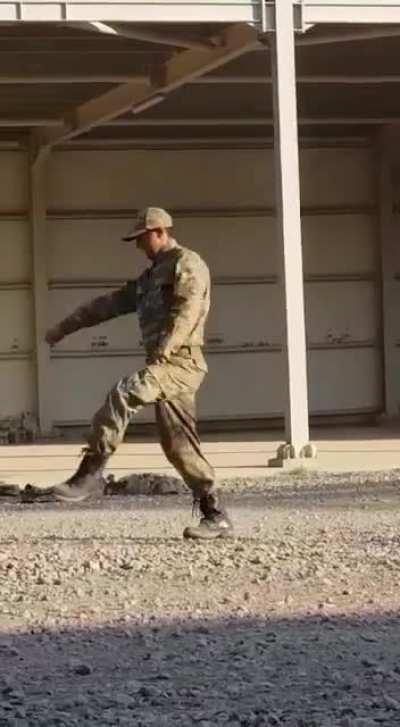 First day is looking good for this guy