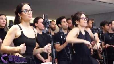 First public Sitzprobe from the new Brazilian production of Wicked!