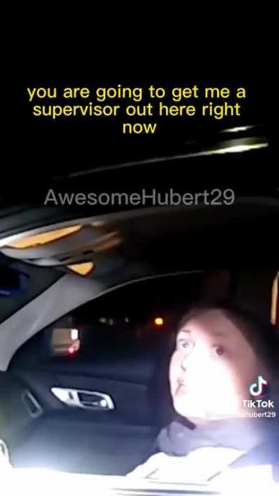 to instruct a cop on her well-versed knowledge of the law.