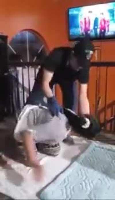 Back alley chiropractic adjustment