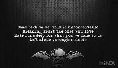 I have made something cursed (A7X-knocked loose)