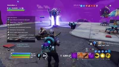 A husky has been challenged for a race