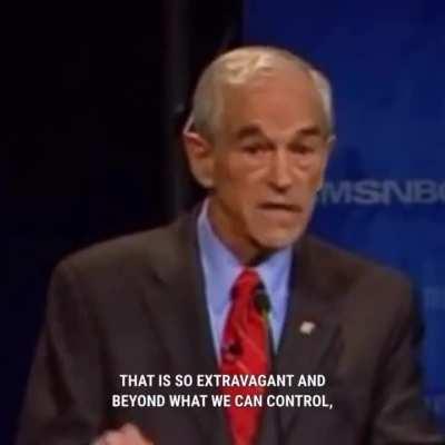 Central banking has created the largest wealth transfer from the poor to the rich that the world has ever seen. Ron Paul had it exactly right.