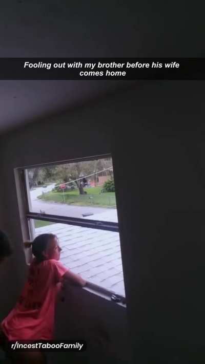 Fooling out with my brother