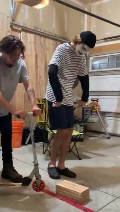 Just pretend like it's nothing.