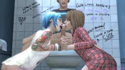 Max and Chloe sharing Warren (Rapetacular)