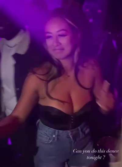 Bursting out that top