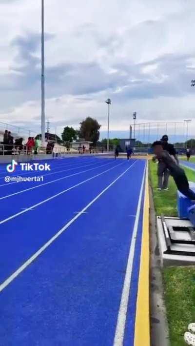 He got in the way at the worst time