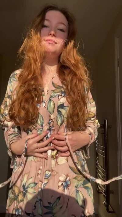 Sunshine glistening on my body