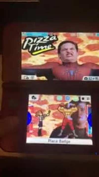my friend modded his 3ds & installed this custom theme