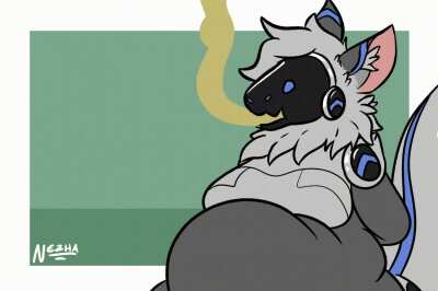 Fat Protogen by Blue Blobbo Doggo🐾