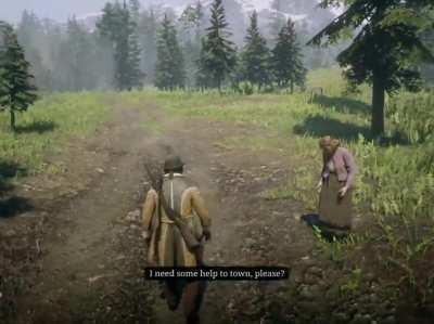 Ma’am, you’re leg is the least of your worries.