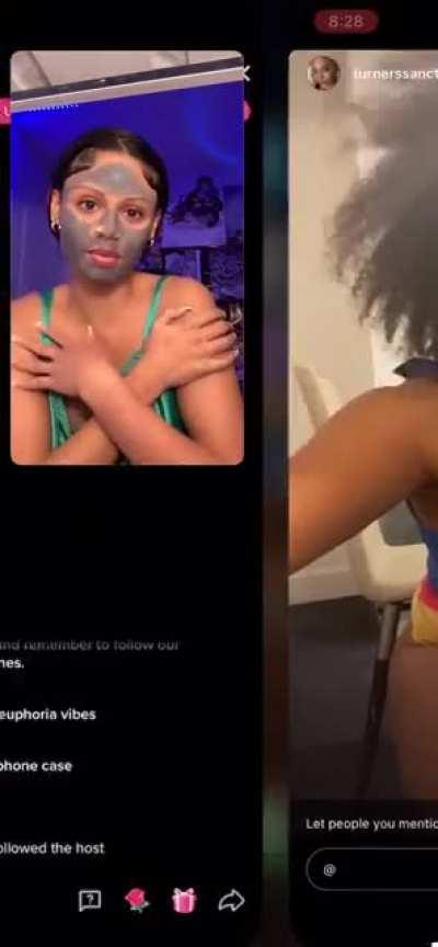 Video.Look at the girl in green