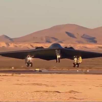 B2 stealth bomber landing (dm me pokemon porn pls I’m getting desperate)