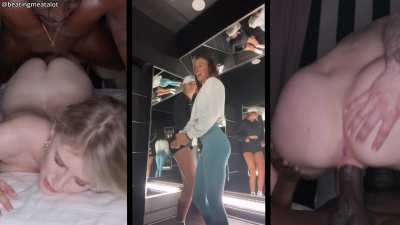 Gym girls on TikTok love showing off for BBC!